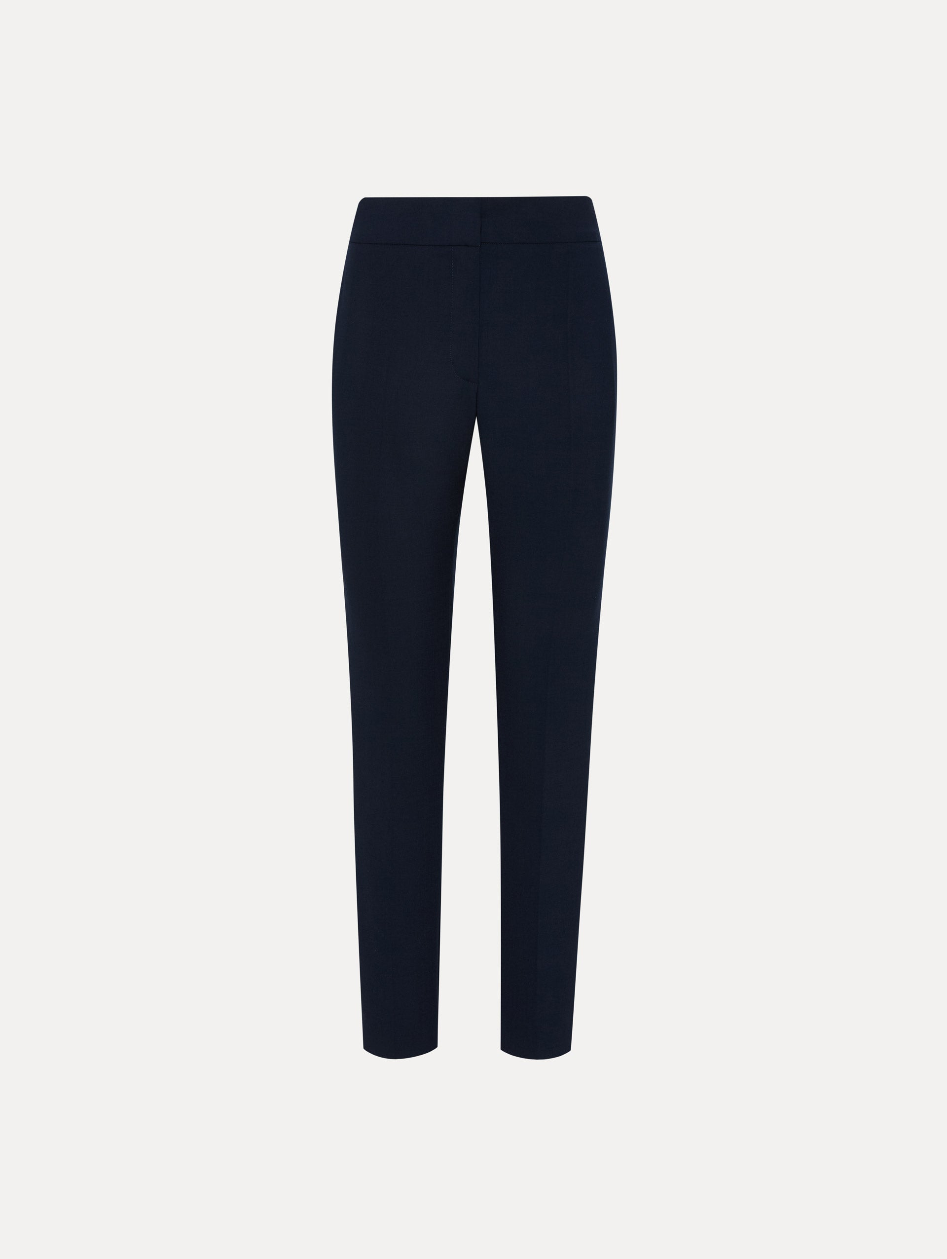 Womens skinny navy fashion trousers