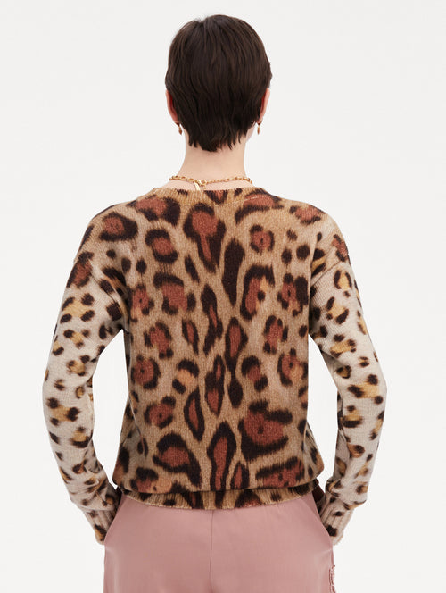 Jaguar Ombre Pullover Back View