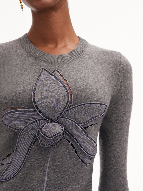 Orchid Embroidered Pullover
Zoom View