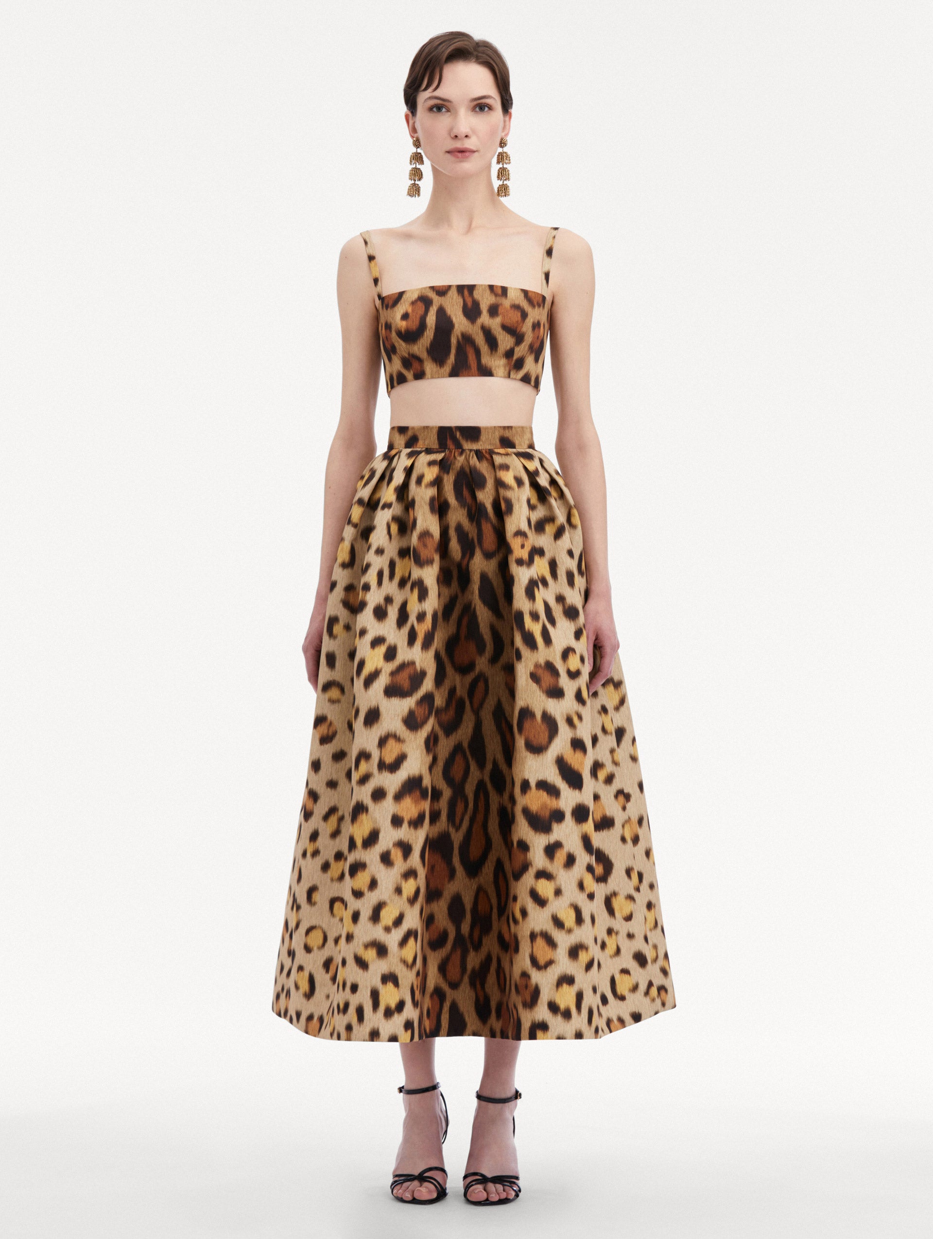 Jaguar Faille Skirt Front View