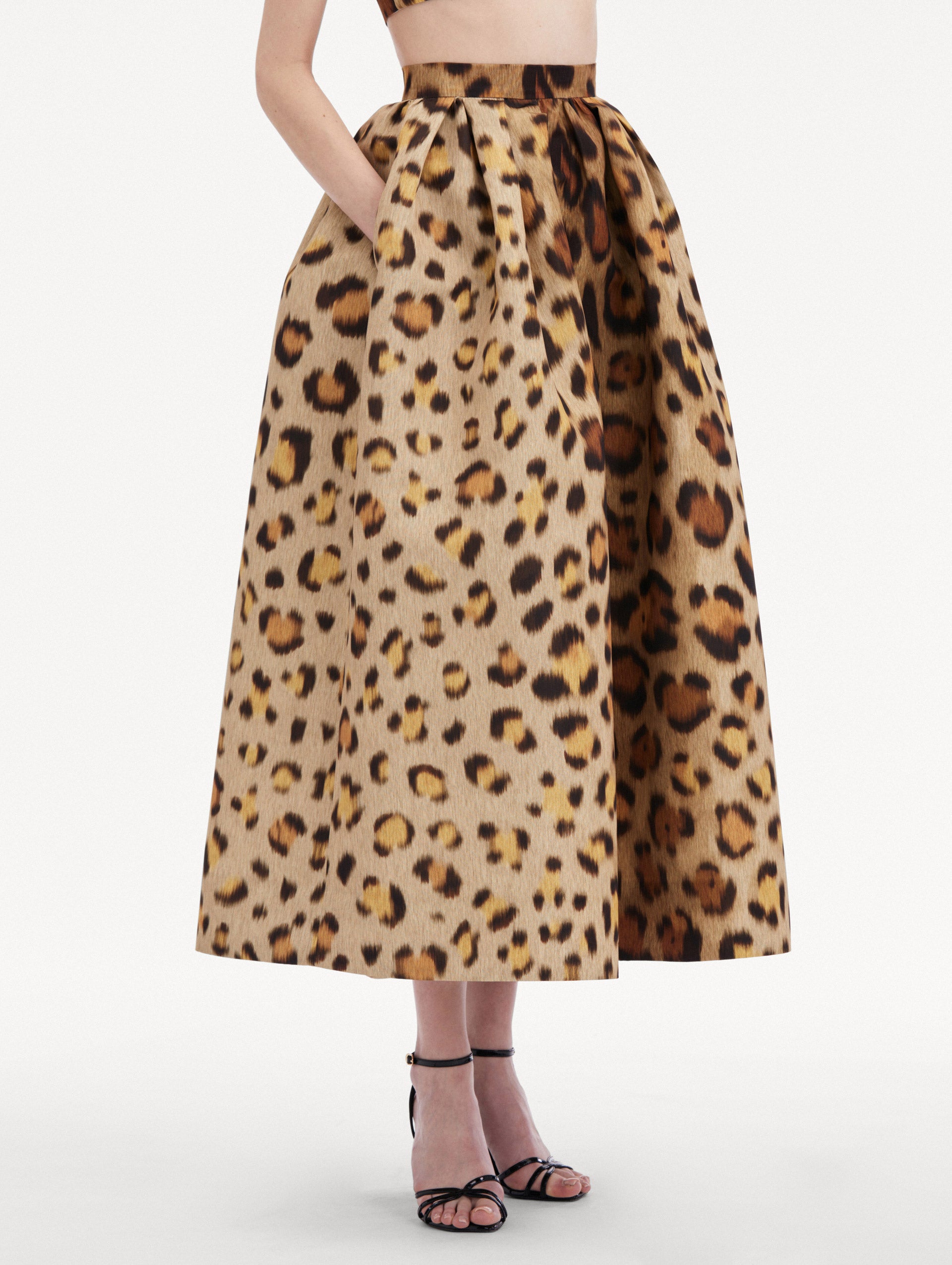 Jaguar Faille Skirt Side View