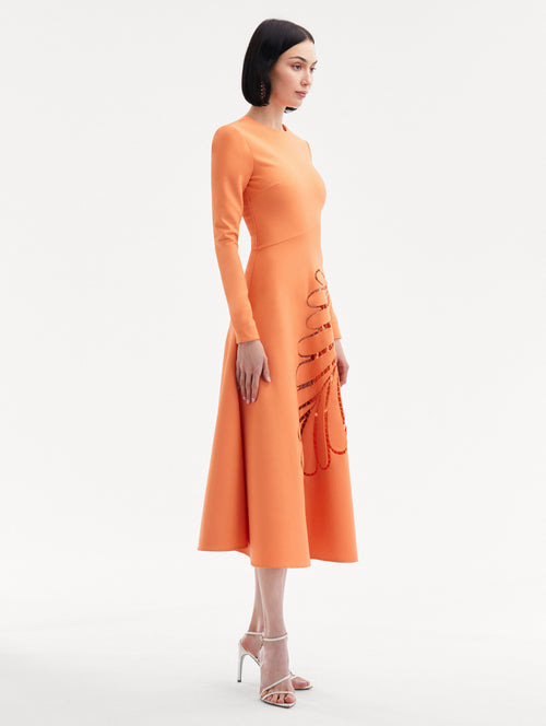 Fern Cutout Midi Dress Side View