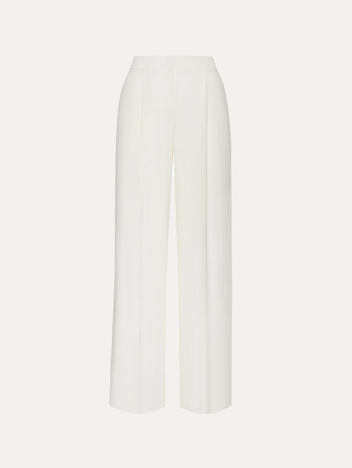 High Waisted Wide Leg Pant Front View