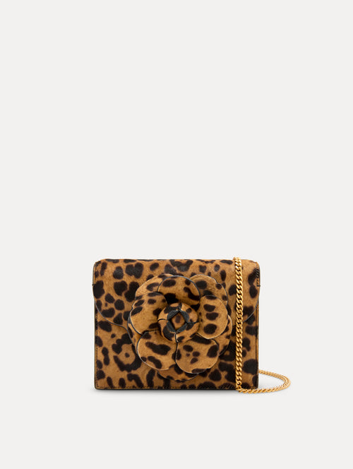 Jaguar Printed Haircalf Mini TRO Bag Front View