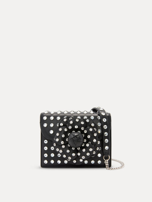 Crystal Stud Mini TRO Bag Front View