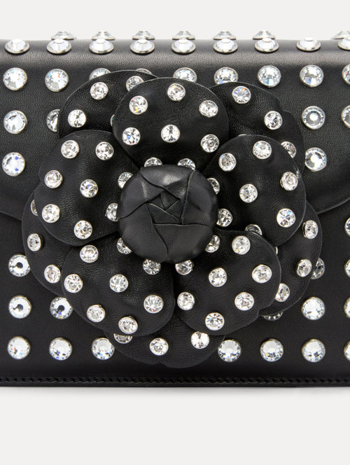 Crystal Stud Mini TRO Bag Zoom View