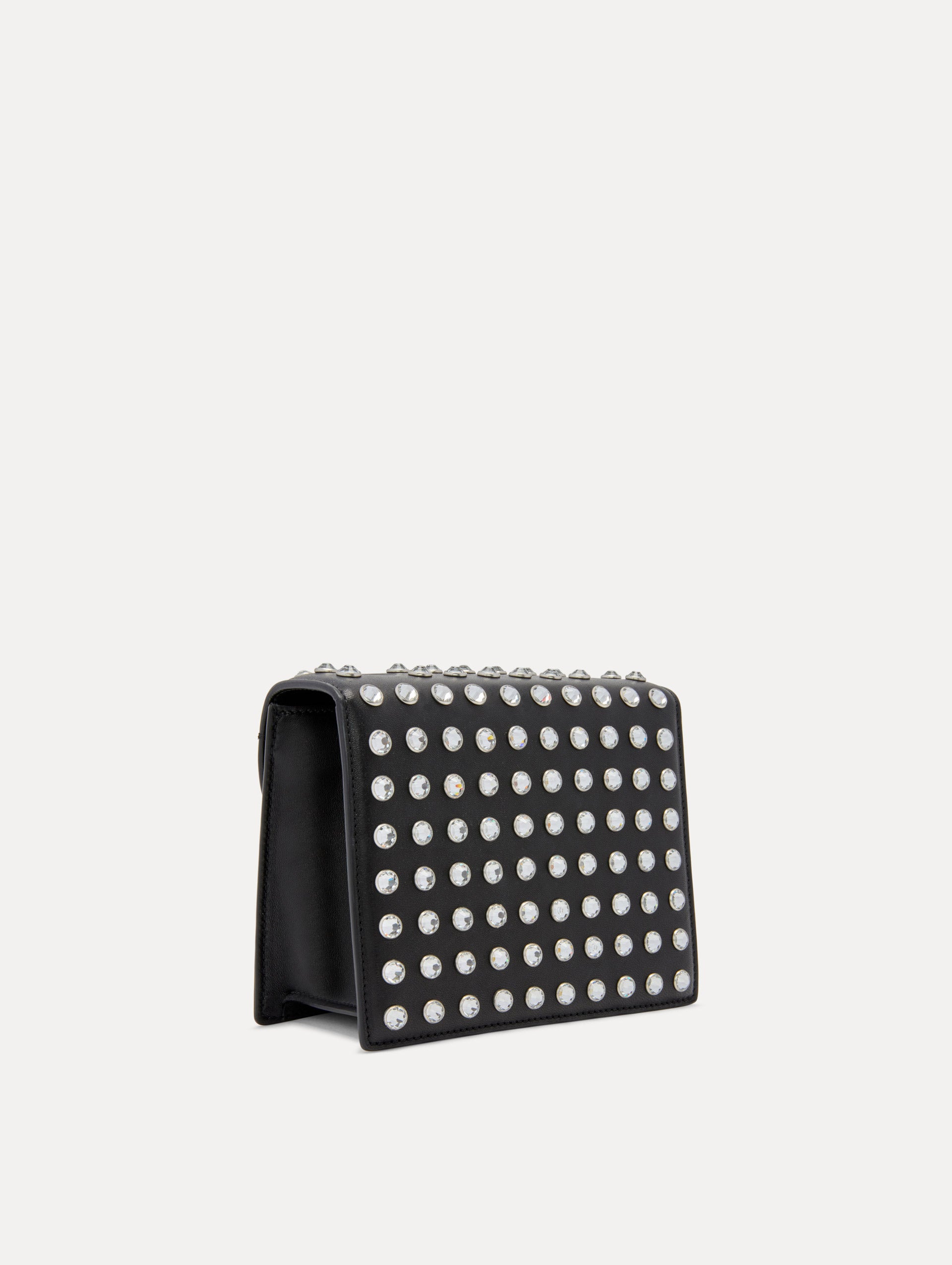 Crystal good Studded Clutch - Small Crystal Handbag