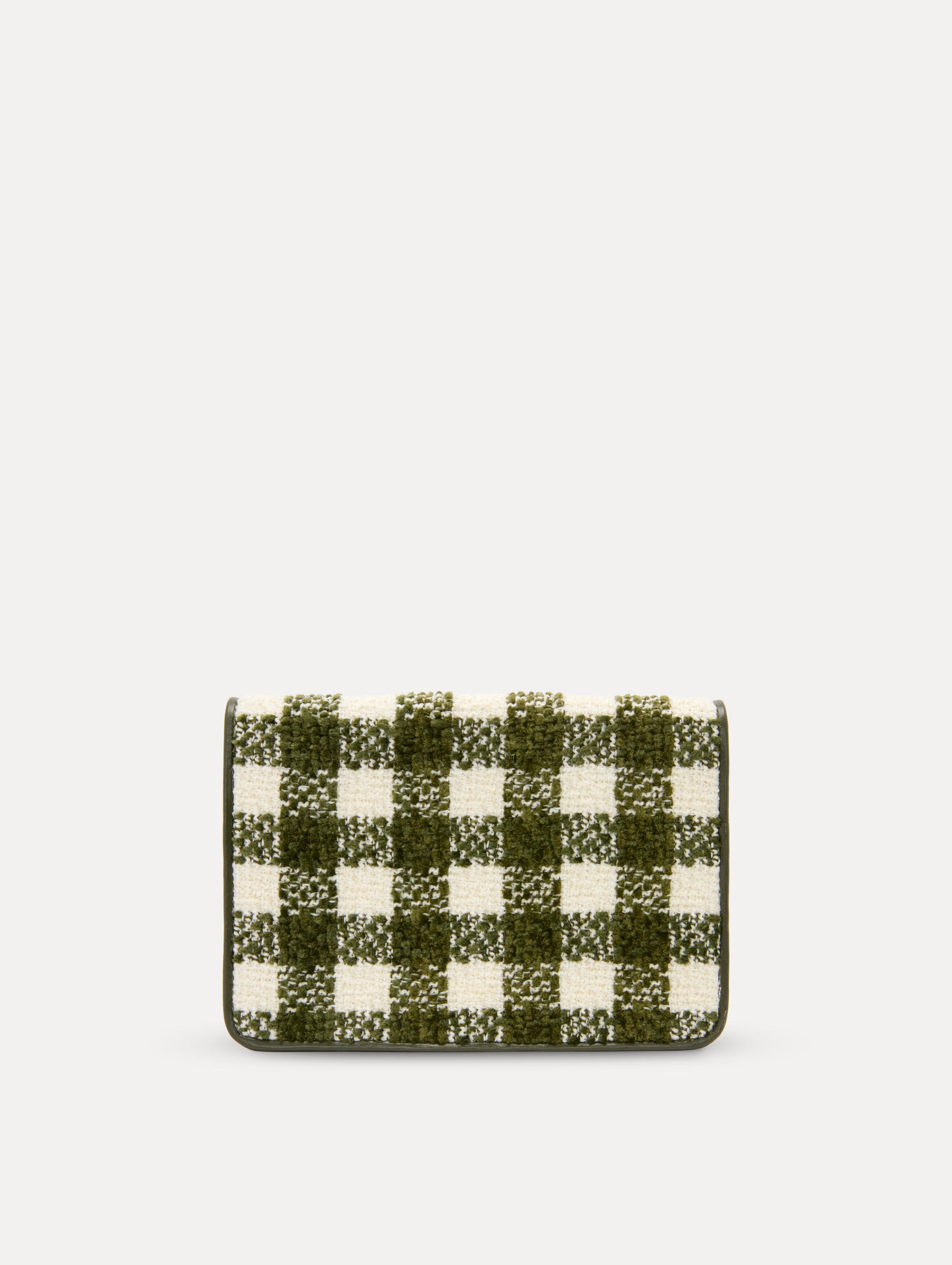 Chenille Check Tweed O Pochette Back View