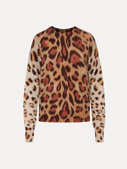 Jaguar Ombre Pullover Front View