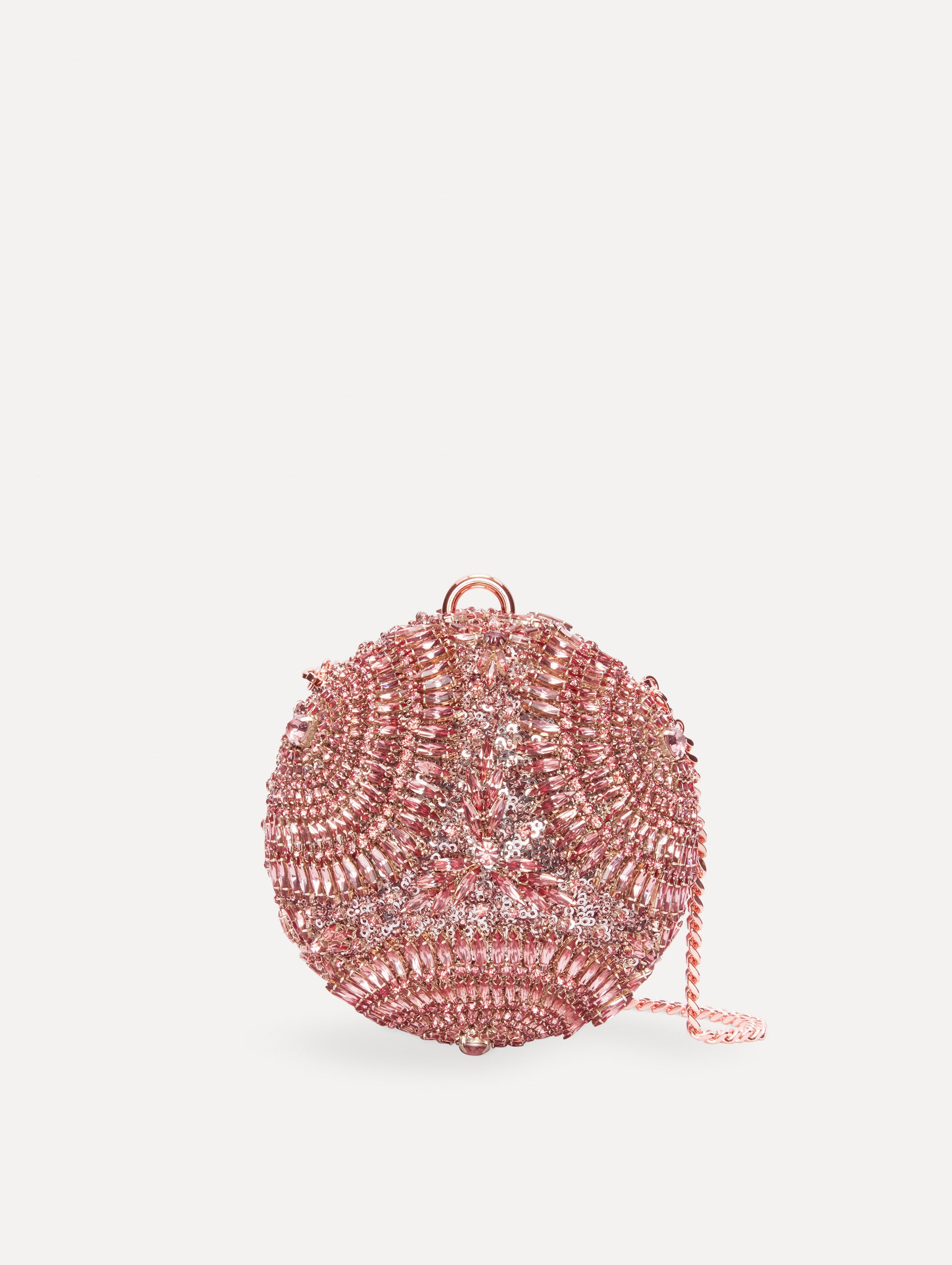 Crystal Embroidered Billiard Bag Front View