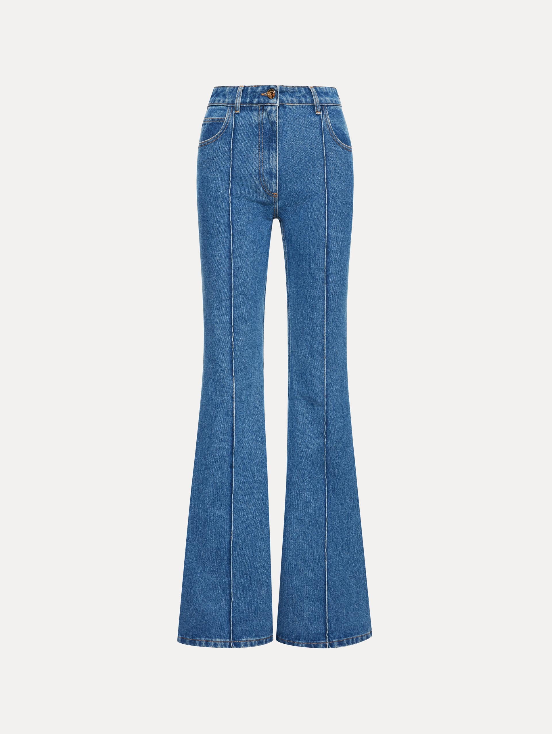 Boot Cut Jeans Front View