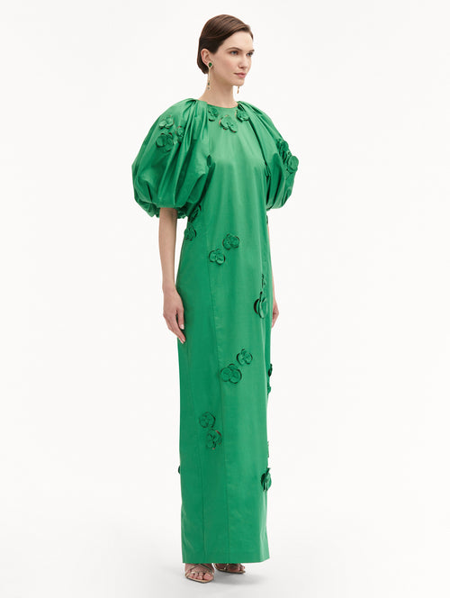 Orchid Cutout Caftan Side View