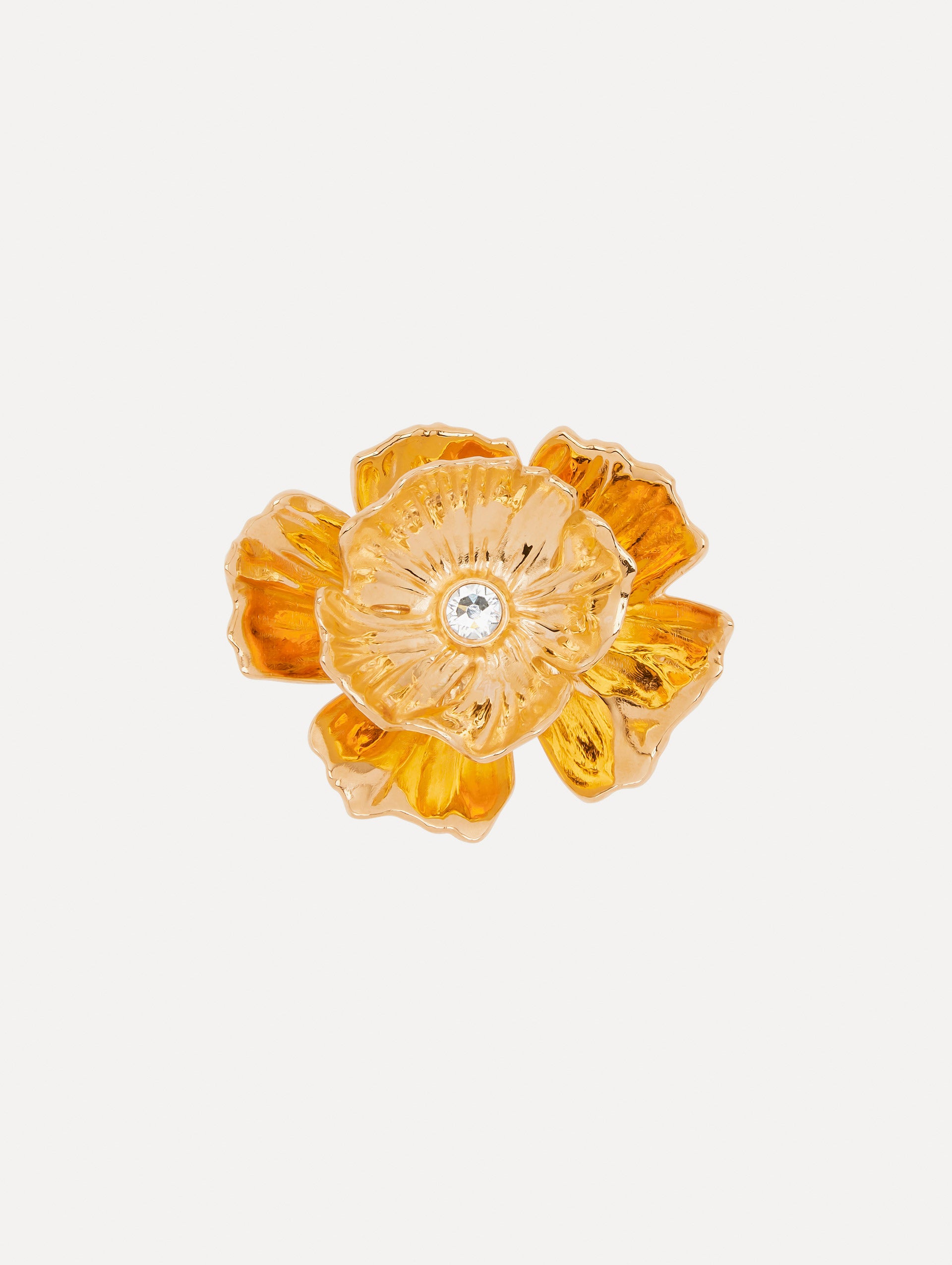 Flower Brooch Front View