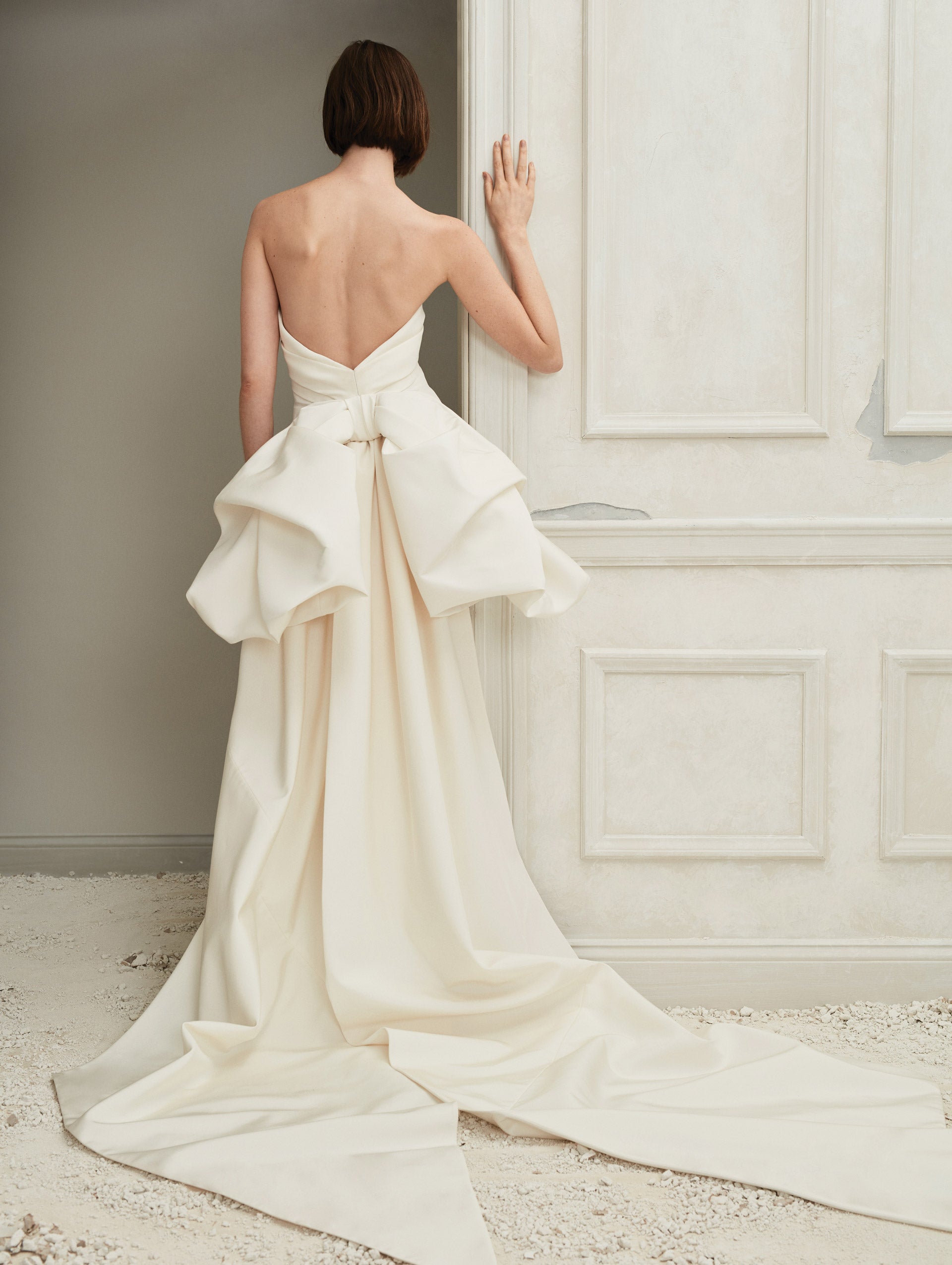 Oscar fashion de la renta bridal fall 2019