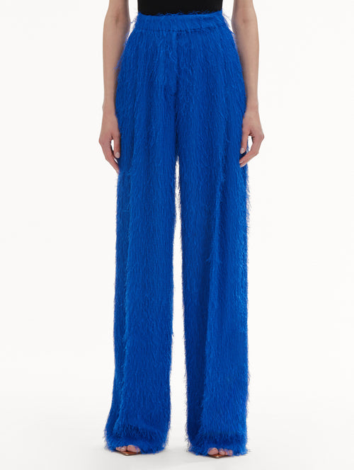 Fringe Fil Coupé Wide Leg Pant
Front View