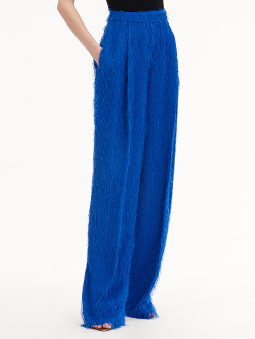 Fringe Fil Coupé Wide Leg Pant
Side View